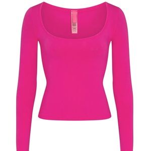 SKIMS New Vintage Scoop neck Long Sleeve